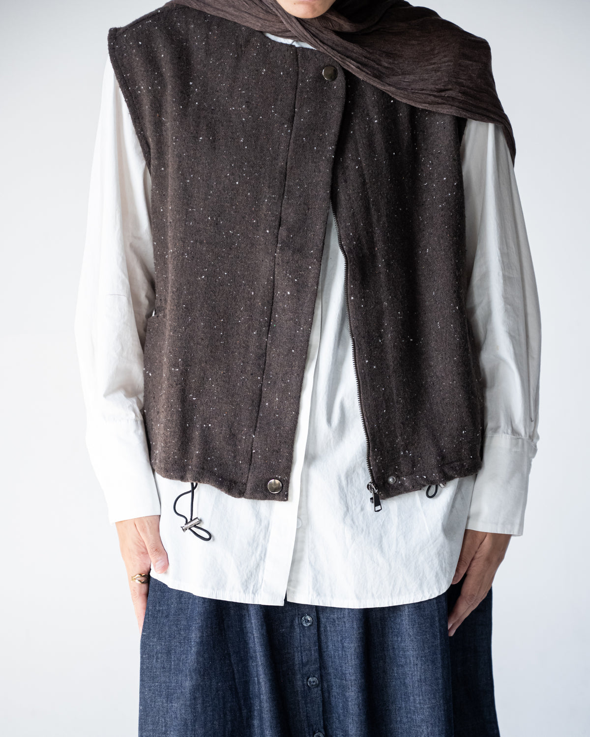 Tweed Vest
